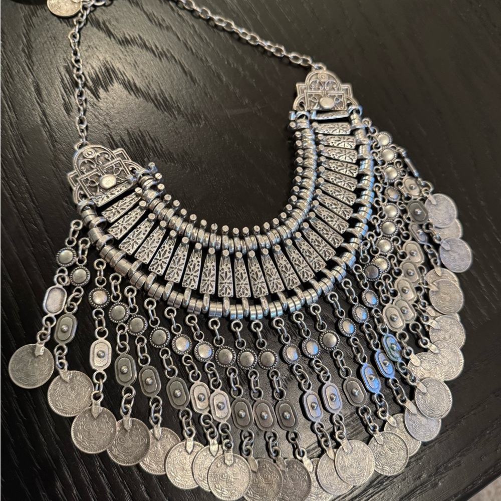 Statement Coin Necklace